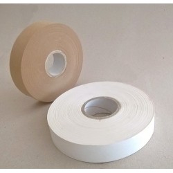 Banderolierband Papier weiß - 29 mm